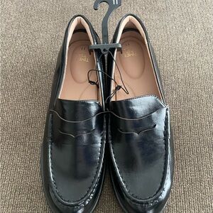 NWT Women’s Time and Tru Platform Loafers Size 11 ~ Black